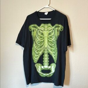 Halloween Glow In The Dark Skeleton T-shirts (2)